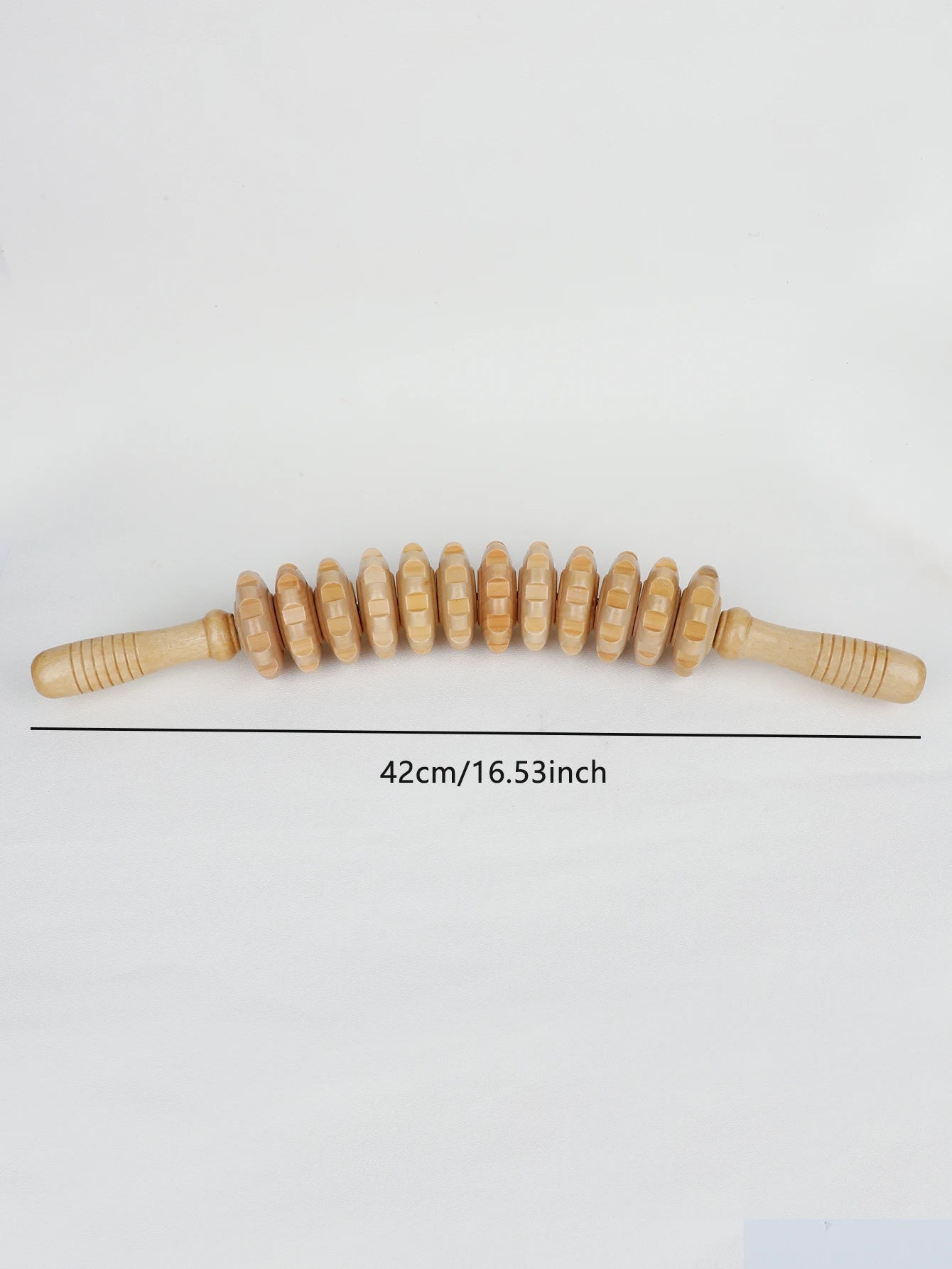 Wood Therapy Roller Gear Stick Massage Tool Cellulite Slimming Roller Massager Lymphatic Drainage Body Shaping Trigger Stick